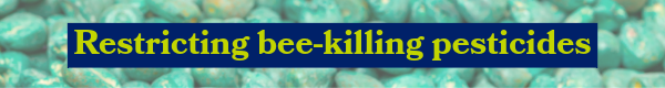 Restricting bee-killing pesticides